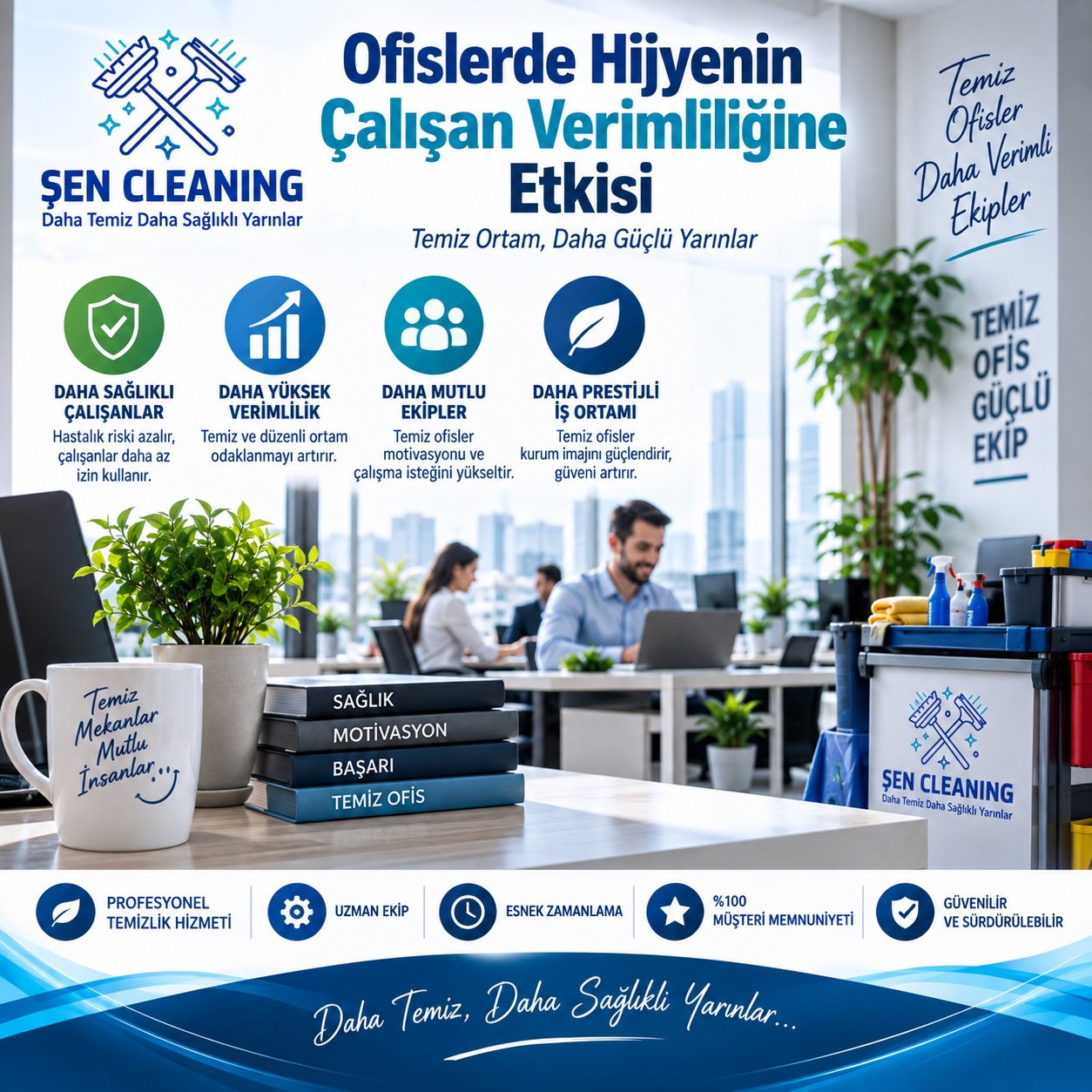 Ofislerde Hijyenin Çalışan Verimliliğine Etkisi