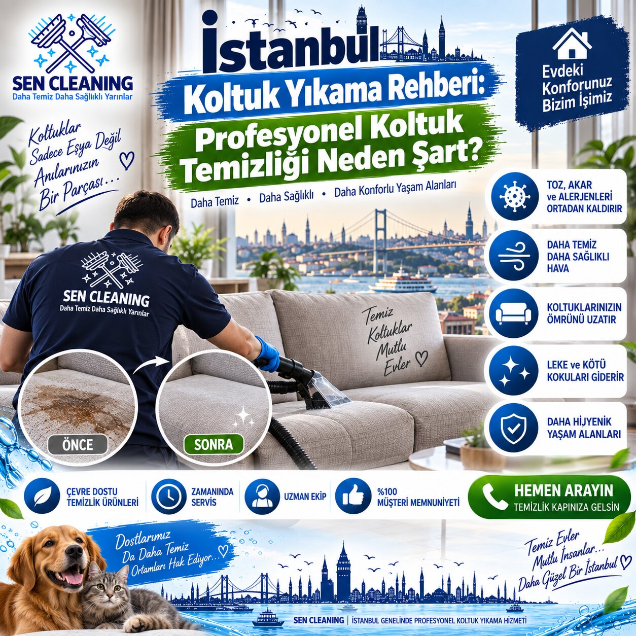 Istanbul Seat Washing Guide: Why is Professional Seat Cleaning a Must?